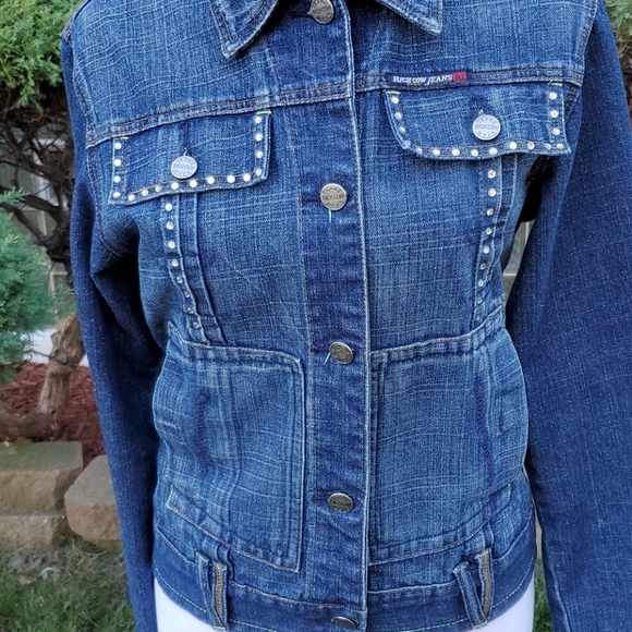 Richcow Jeans(RJ) Women's Blue Jean Jacket - Picture 10 of 16
